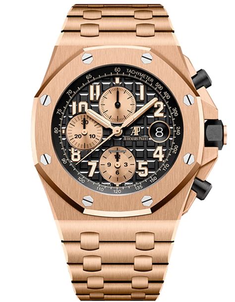 audemars piguet royall oak offshore 'brick' 264700or|audemars royal oak chronograph.